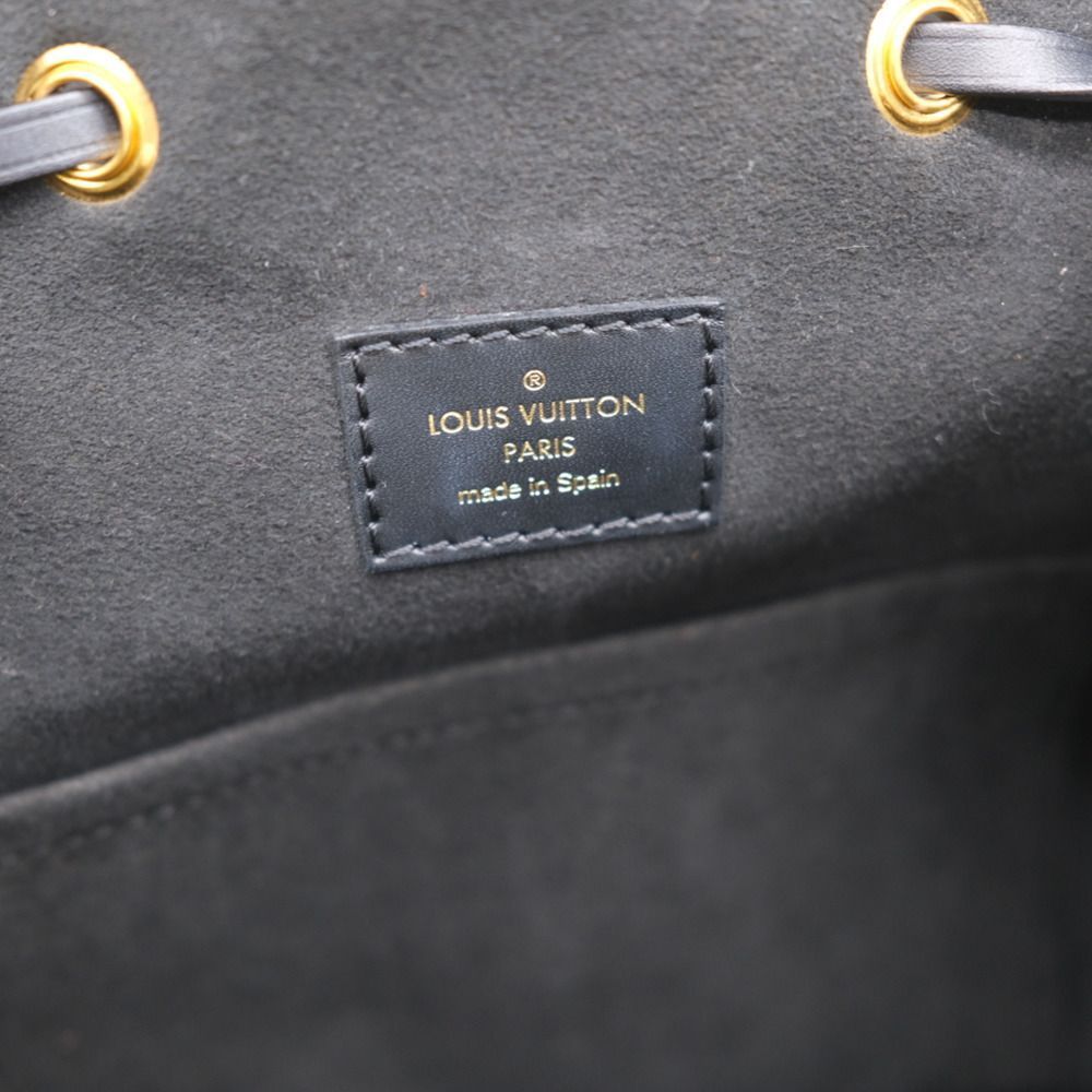 Louis Vuitton Rucksack Backpack Monogram PM Black Leather - Picture 12 of 14